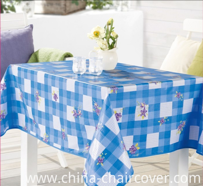 Nonwoven Technics and Waterproof Feature PVC Table Cloth